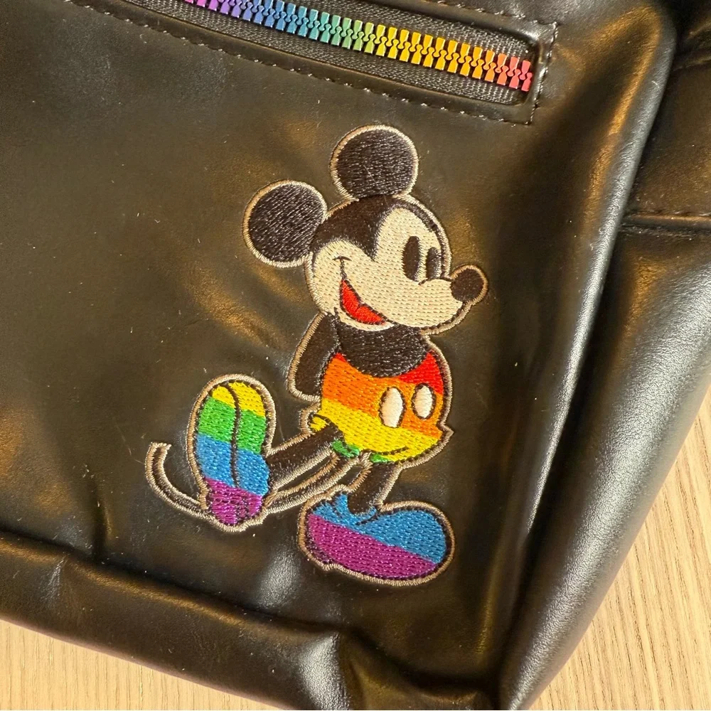 Disney Rainbow Mickey Belt Bag